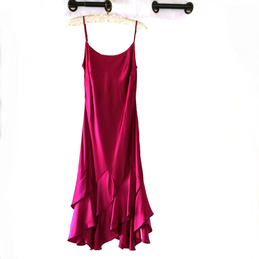 Elegant silk dress